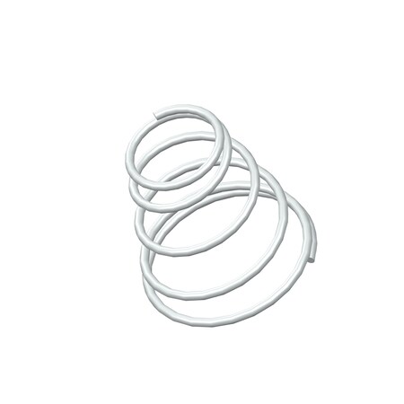 Approved Vendor Taper Spring, Lo= 0.359 , So= 0.203 , W= 0.018 G709989535